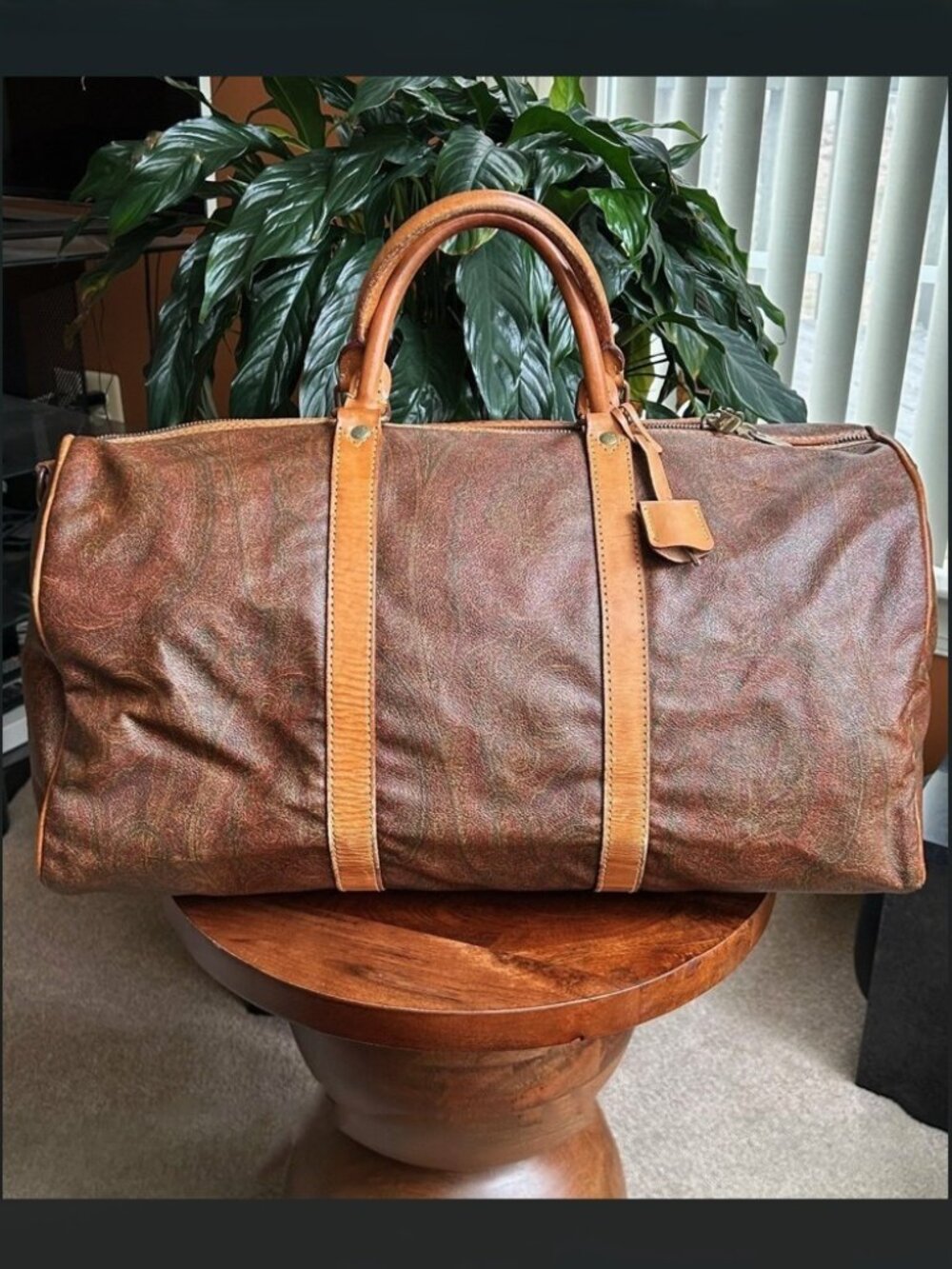 ETRO Milano Paisley Weekend Travel Bag 👜